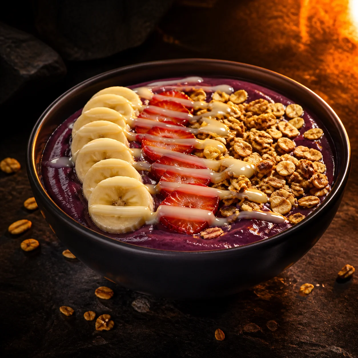 Açaí apresentado no sistema real